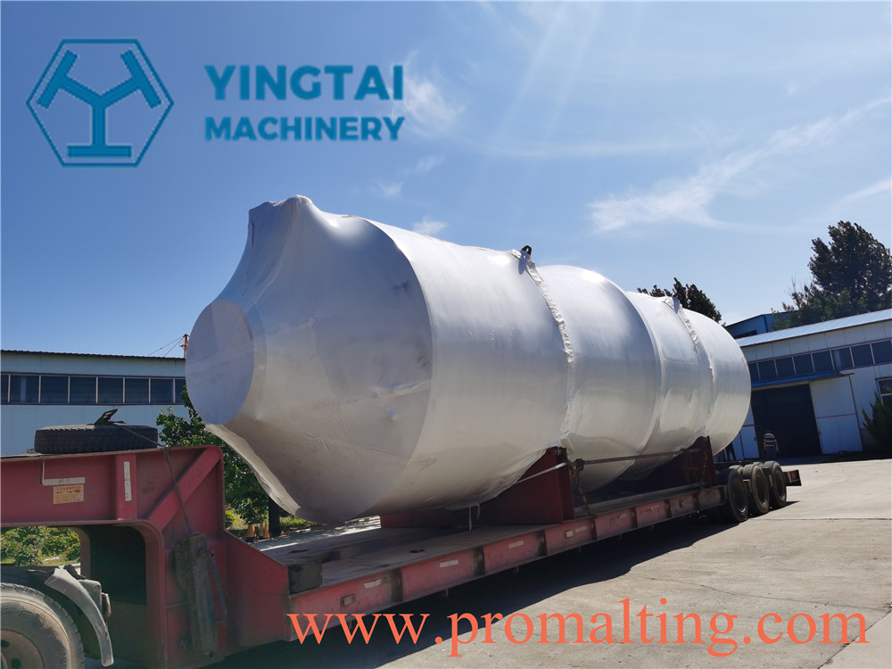 Shipping Pictures of French 10Ton Drum Malting Equipment
